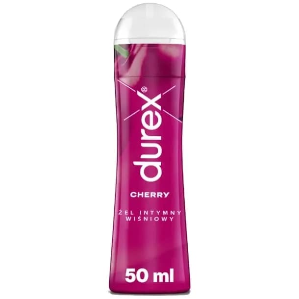 DUREX PLAY WIŚNIOWY Żel Intymny Nawilżenie 50 ml Lubrykant Słodki Smak
