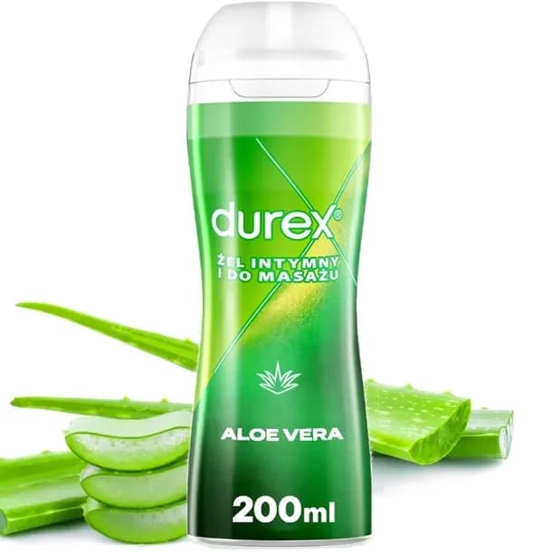 Żel DUREX PLAY 2W1 ALOE VERA Masaż Intymny Nawilżający Lubrykant 200 ml