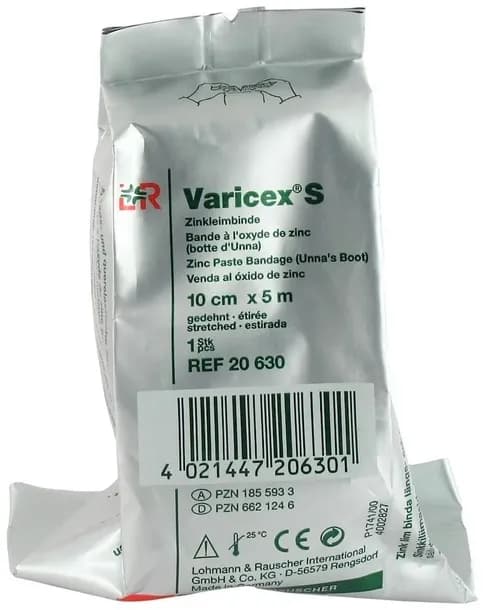 L&R Varicex S - 10cmx5m opaska z pastą cynkową