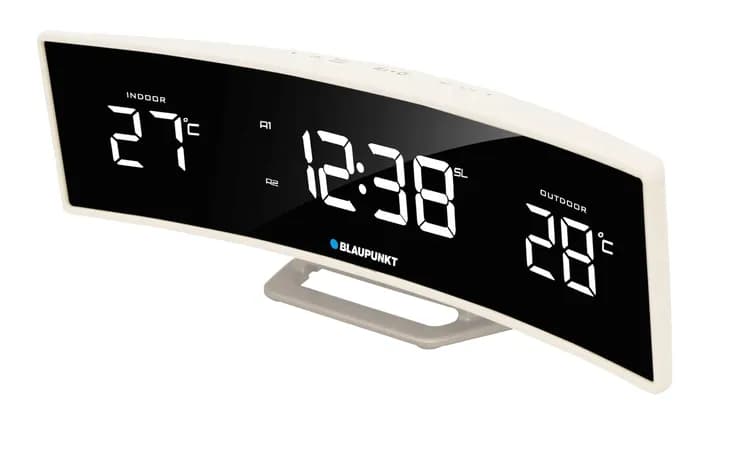 Radio sieciowe FM Blaupunkt CR12WH ZEGAR LED ALARM CZUJNIK TEMPERATURY