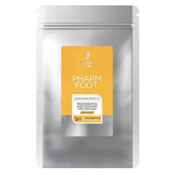 Pharm Foot Regenerująco-Łagodzące Plastry Do Pięt Z Miodem Manuka 20szt.