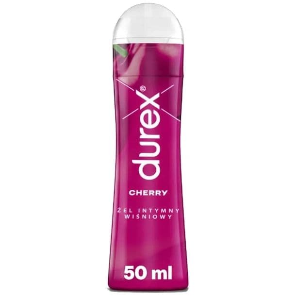 DUREX PLAY WIŚNIA ŻEL INTYMNY SMAKOWY 50 ml Nawilżający Lubrykant Wodny