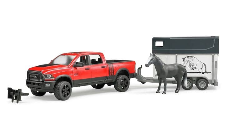 Bruder 02501 Pick-up RAM 2500 Power Wagon z przyczepą dla konia