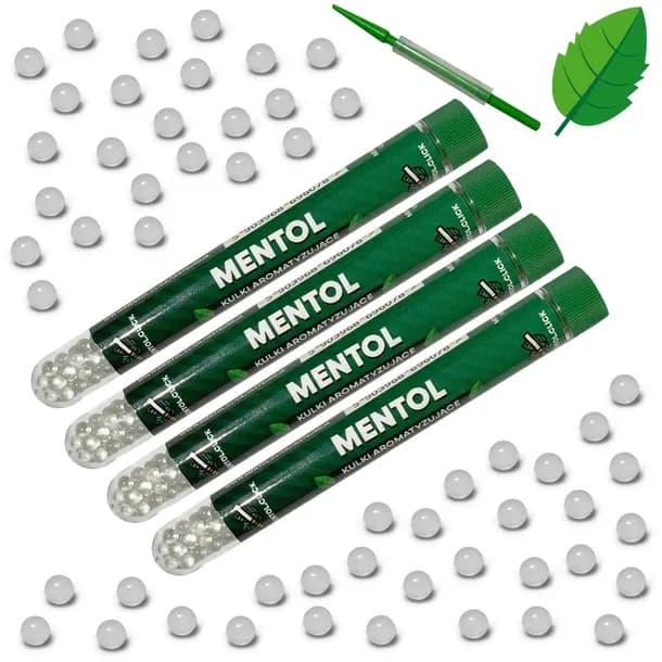 Kulki smakowe do papierosów MENTOL 300szt