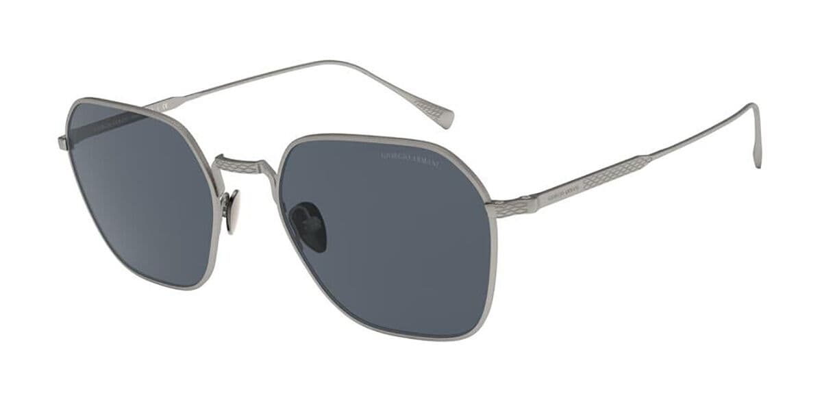 Giorgio Armani AR6104 300387 53 Szare Meskie Okulary Przeciwsloneczne