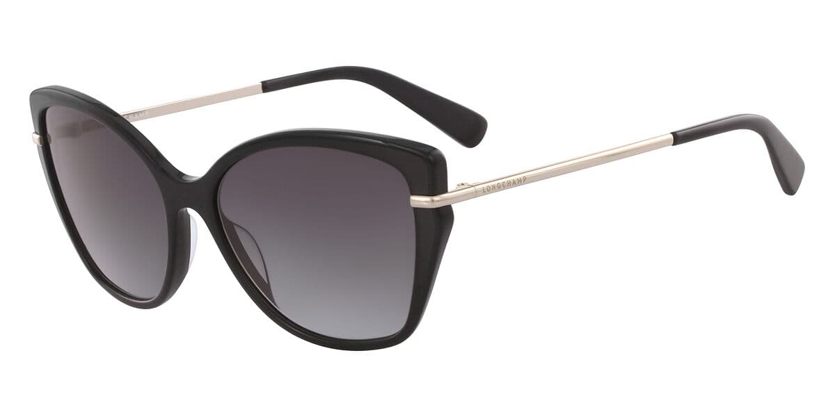 Longchamp LO627S 001 56 Czarne Damskie Okulary Przeciwsloneczne