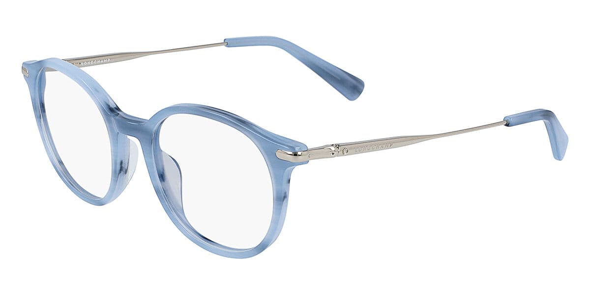 Longchamp LO2655 421 47 Niebieskie Damskie Okulary Korekcyjne