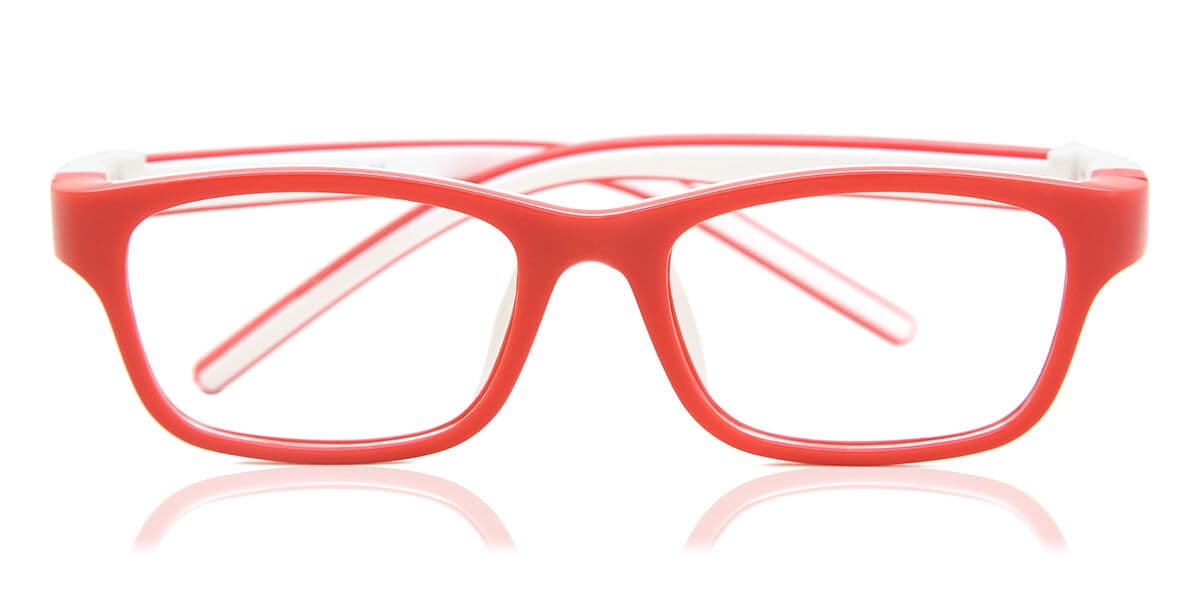 Plac Full Rim Plastikowy Czerwone Okulary Korekcyjne Dzieciece - Okulary Blokujące Niebieskie Światło - SmartBuy Collection