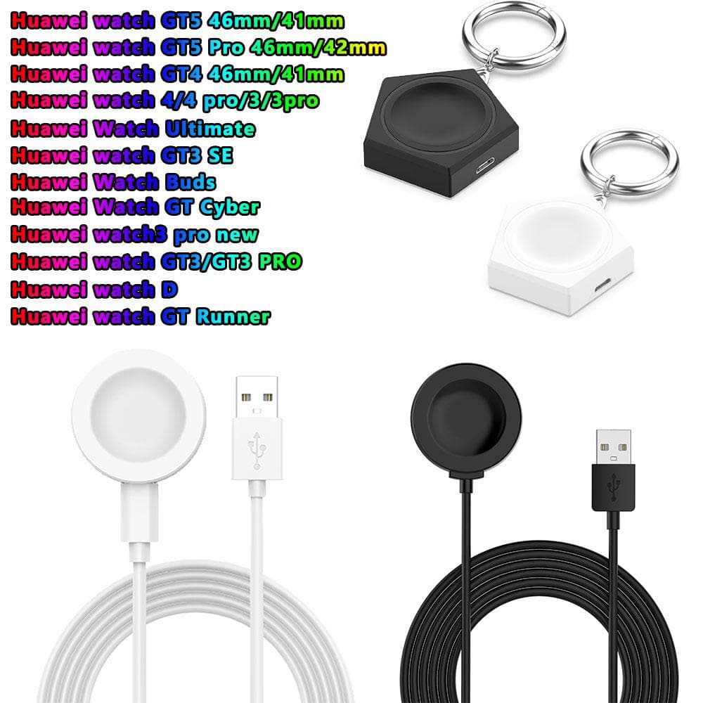 Ładowarka USB do Huawei Watch GT5 46mm 41mm/GT4 46mm 42mm GT 2e GT Runner Stacja dokująca do ładowania Stojak do Honor Magic Watch 4 Pro Ładowarka