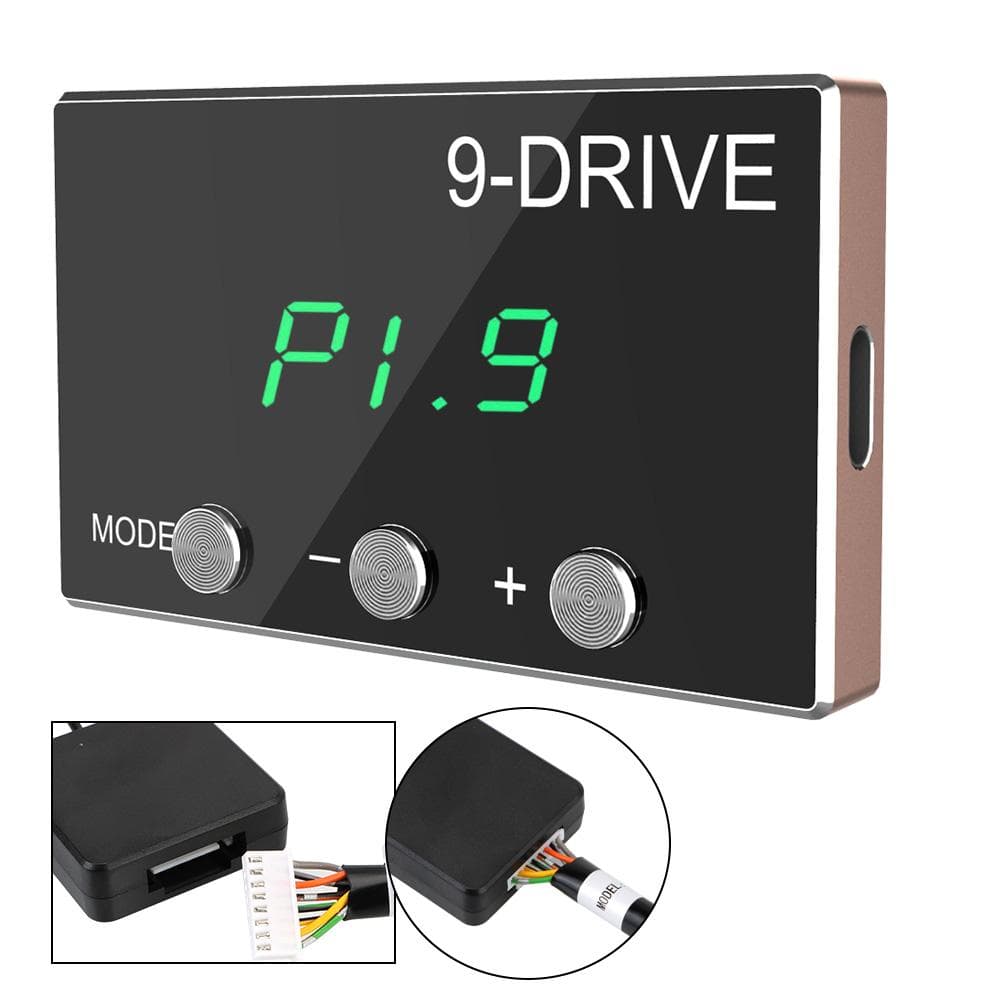 Kontroler reakcji przepustnicy Plug Play 9 Drive 5 trybów Części tuningowe Akcesoria Wyścigi Akcelerator Potent Booster