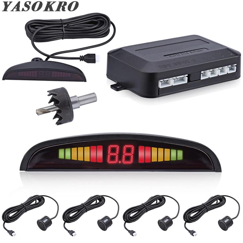 Samochód Led Czujnik parkowania Samochód Samochód Parktronic Wyświetlacz Rewers Backup Sensor Monitor System