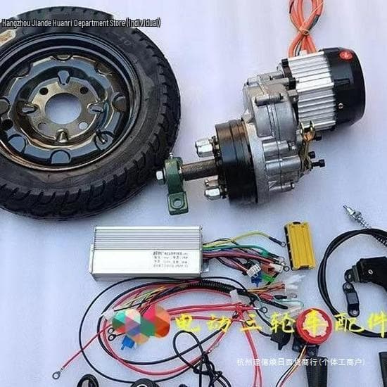 Elektryczny Jednokołowiec Wózek Ręczny z Akcesoriami do Transportu Rolniczego i Górskiego