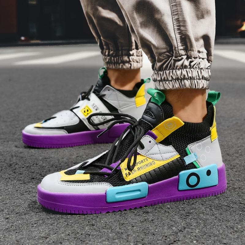 Męskie Buty Sportowe 2024, Codzienne Luksusowe Buty, Oddychające Buty Treningowe Coach, Modne Męskie Siatkowe Buty do Biegania Rozmiar 39-45 cm