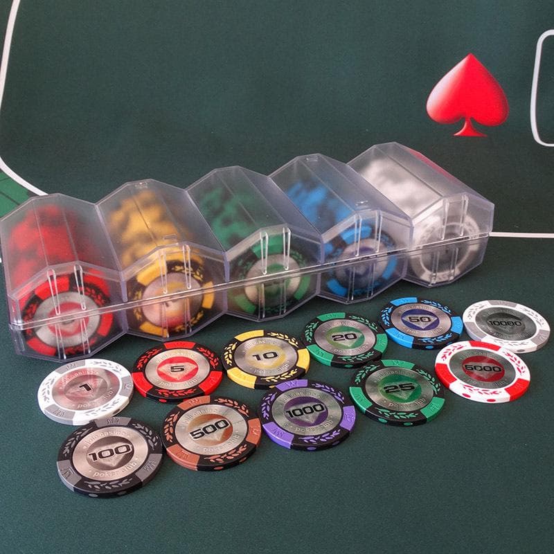 10 szt. żetonów 39 mm Texas Hold'em, żetony gliniane z motywem kłosa pszenicy, Texas Hold'em, kreatywny szach i pokój do kart, sala pokerowa,