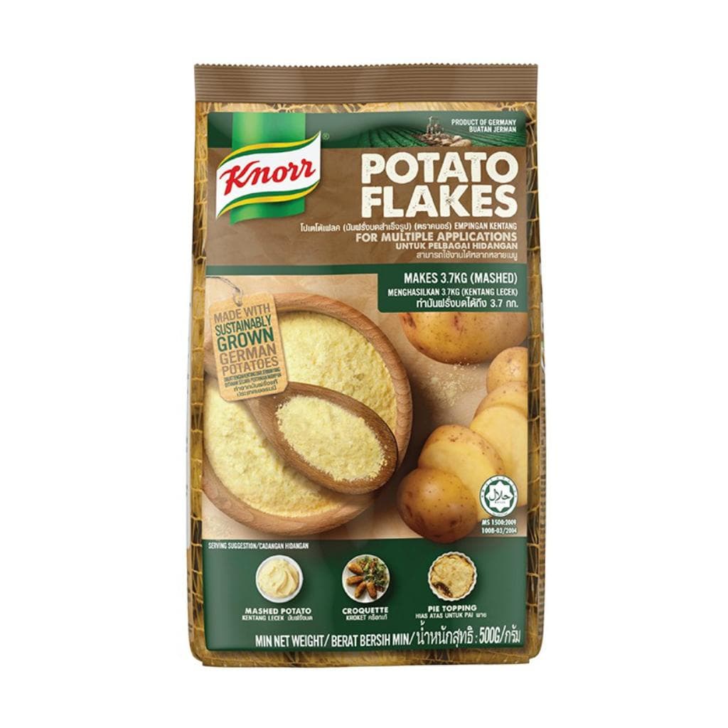 Płatki ziemniaczane Knorr, 3,7 kg (Tłuczony), 500 g. x 1/3 szt.