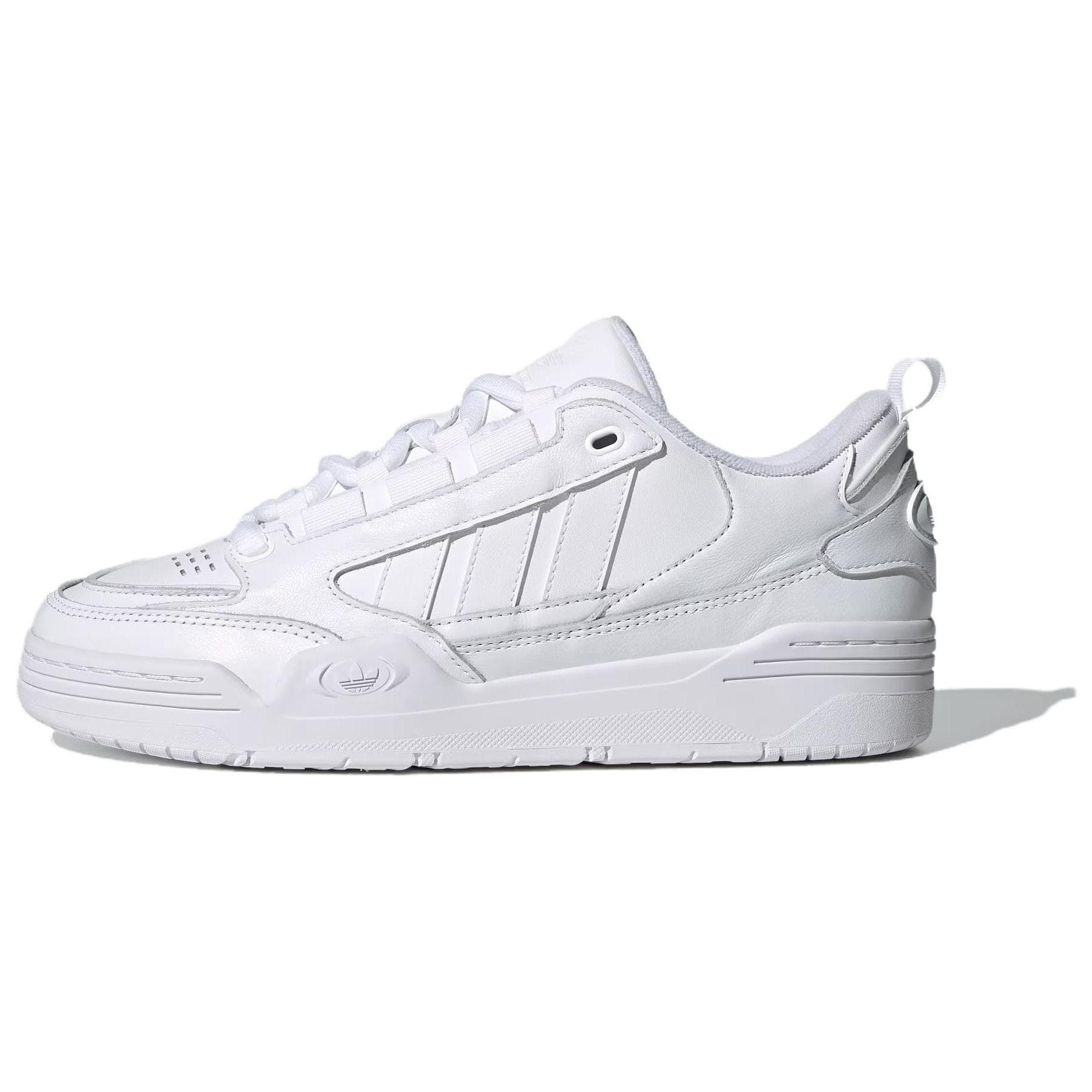 Adidas Originals Adi2000 Minimalistyczne Wszechstronne Antypoślizgowe Trwałe Niskie Buty Skate Unisex Białe JR8346 cm