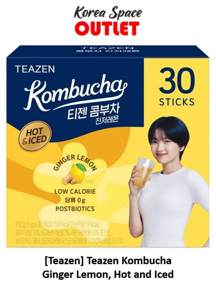[Teazen] Teazen Kombucha Z Imbirem i Cytryną, Na Gorąco i Na Zimno