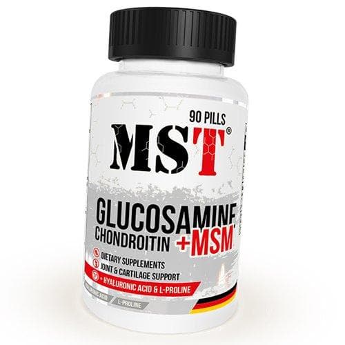 Glukozamina Chondroityna MSM plus Kwas hialuronowy, Glukozamina Chondroityna+MSM+Hialuron, MST (03288002)