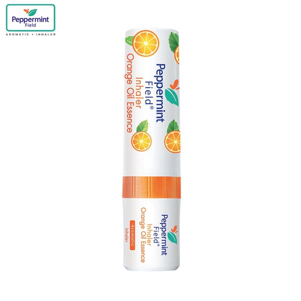 Peppermint Field Inhaler Olejek pomarańczowy, Inhalator do nosa, Łagodzi zatkany nos z powodu zimna, 2 ml 1 szt. / 6 szt.