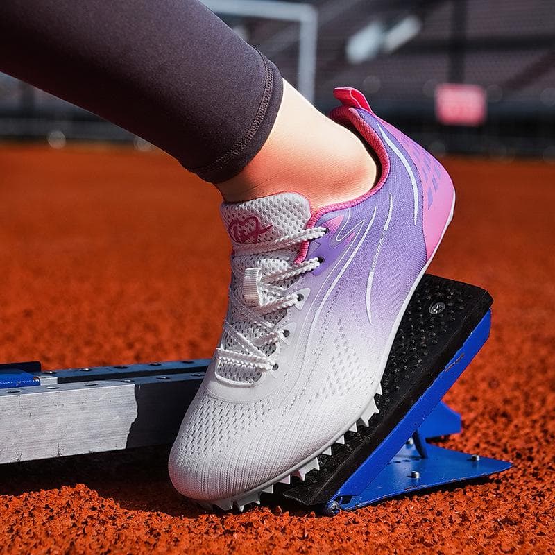 Buty lekkoatletyczne 2025 nowe dla chłopców i dziewcząt młodzieżowe do zawodów lekkoatletycznych osiem kolców buty do biegania sportowe buty do