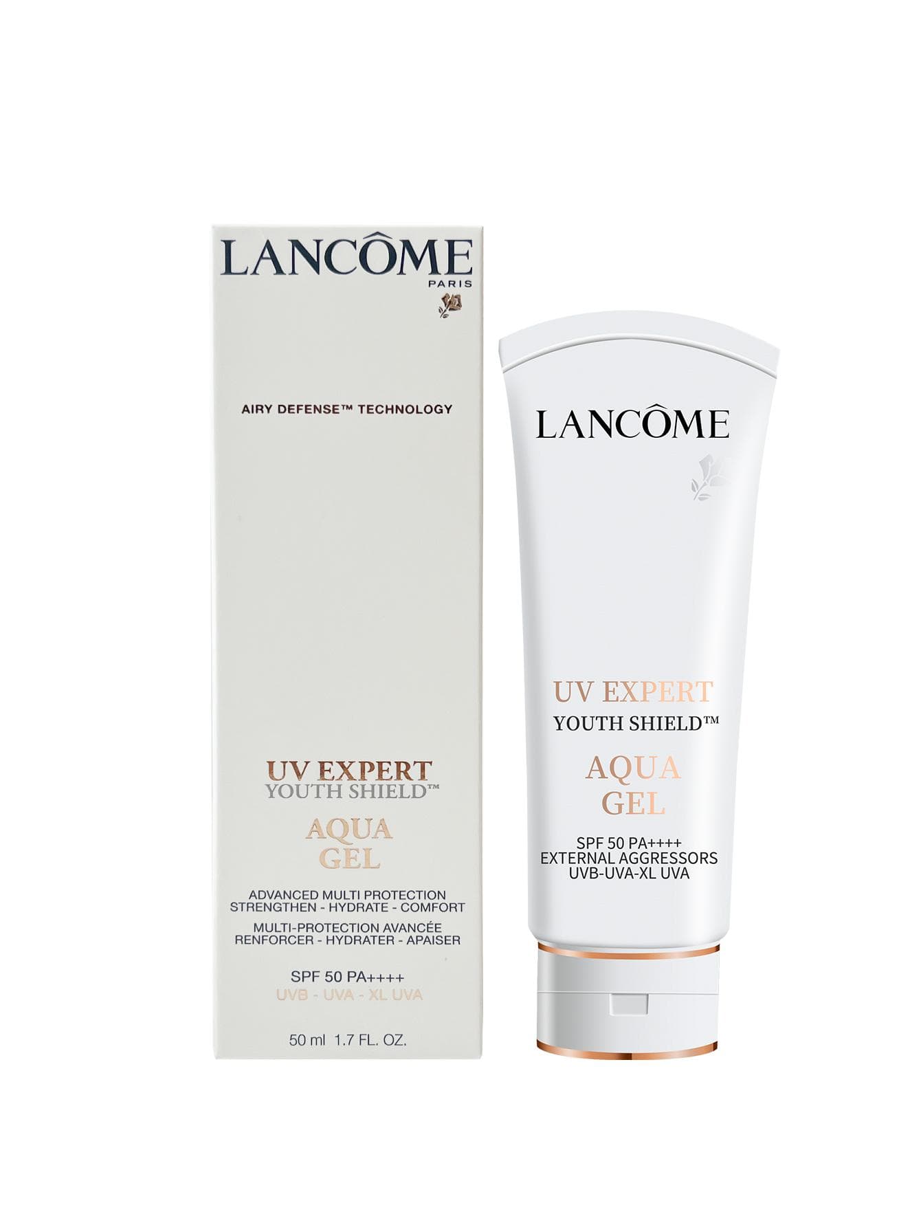 LANCÔME UV Expert Youth Shield™ Aqua Gel SPF50 PA++++ Nawilżający Krem Przeciwsłoneczny do Twarzy 1.7 FL.OZ./50ml