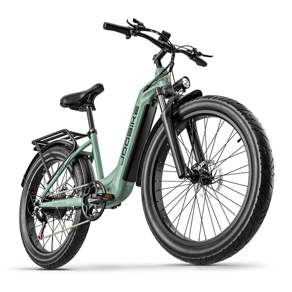 JOOBIKE JOO1 Rower Elektryczny dla Dorosłych Silnik 1000W 48V 17.5AH Wbudowany Akumulator Hamulec Olejowy Opona Fat 26  E-Rower Odpowiedni do