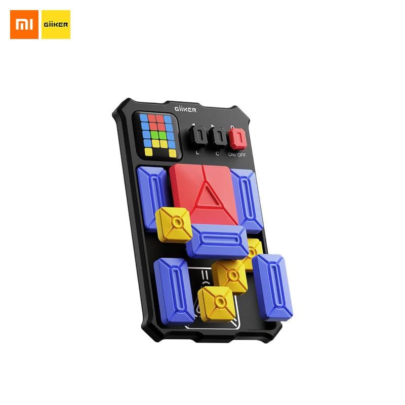 XIAOMI GIIKER Super Huarong Road Pytanie Bank Nauczanie Wyzwanie All-in-one planszowa gra logiczna Inteligentny czujnik luzu z aplikacją szary