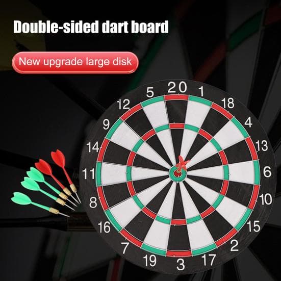 Zestaw startowy do gry w rzutki z tarczą do darta Bristle Dartboard ze stalową końcówką i zabawką do gry w rzutki dla dzieci i dorosłych