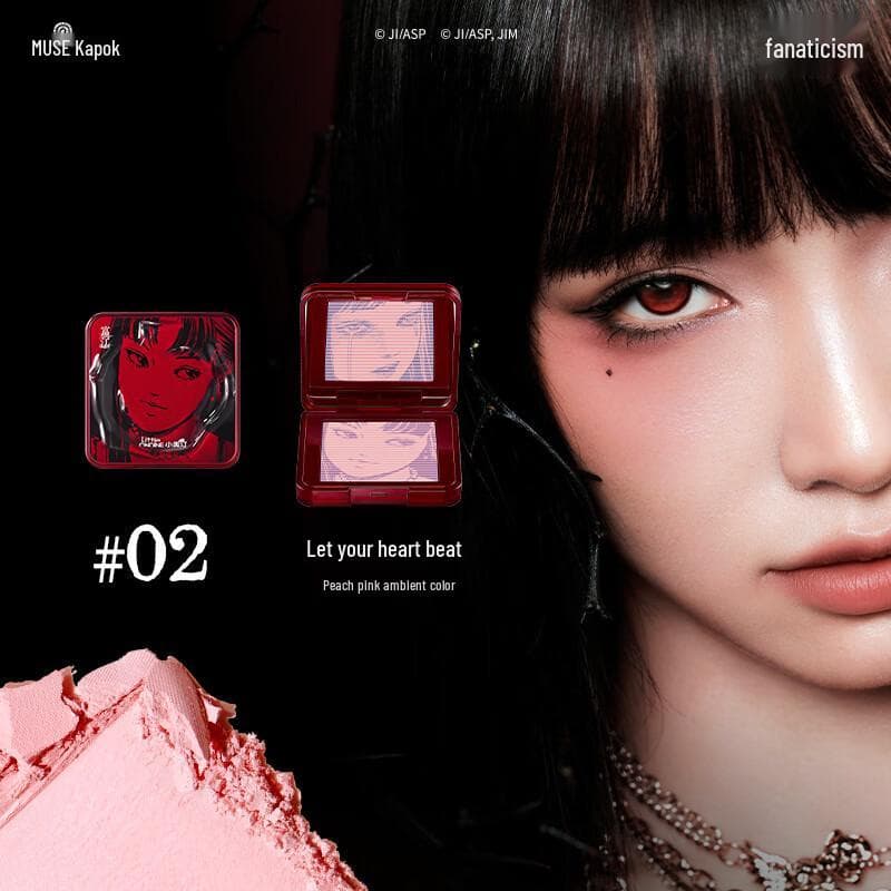 Little Ondine x Junji Ito Tomie Kolaboracja Paleta Cieni 3D i Różu