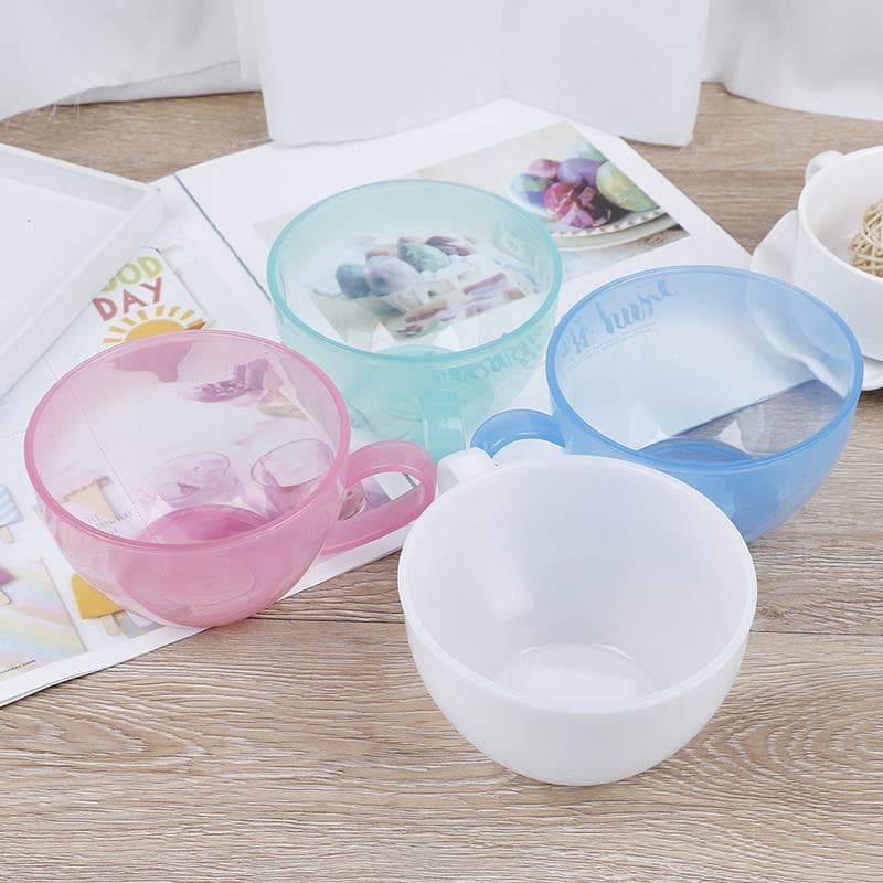 Spersonalizowane kolorowe plastikowe miski kuchenne Narzędzia kuchenne do pieczenia i gotowania Dekoracyjne kolorowe miski do mieszania różowy