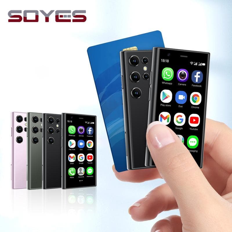 SOYES S23 Pro Mini Smartfon 3G 3,0 cala IPS Czterordzeniowy RAM 2 GB ROM 16 GB Android 8.1 Dual SIM 5 MP 1580 mAh Bluetooth Type-C Ultracienki Telefon