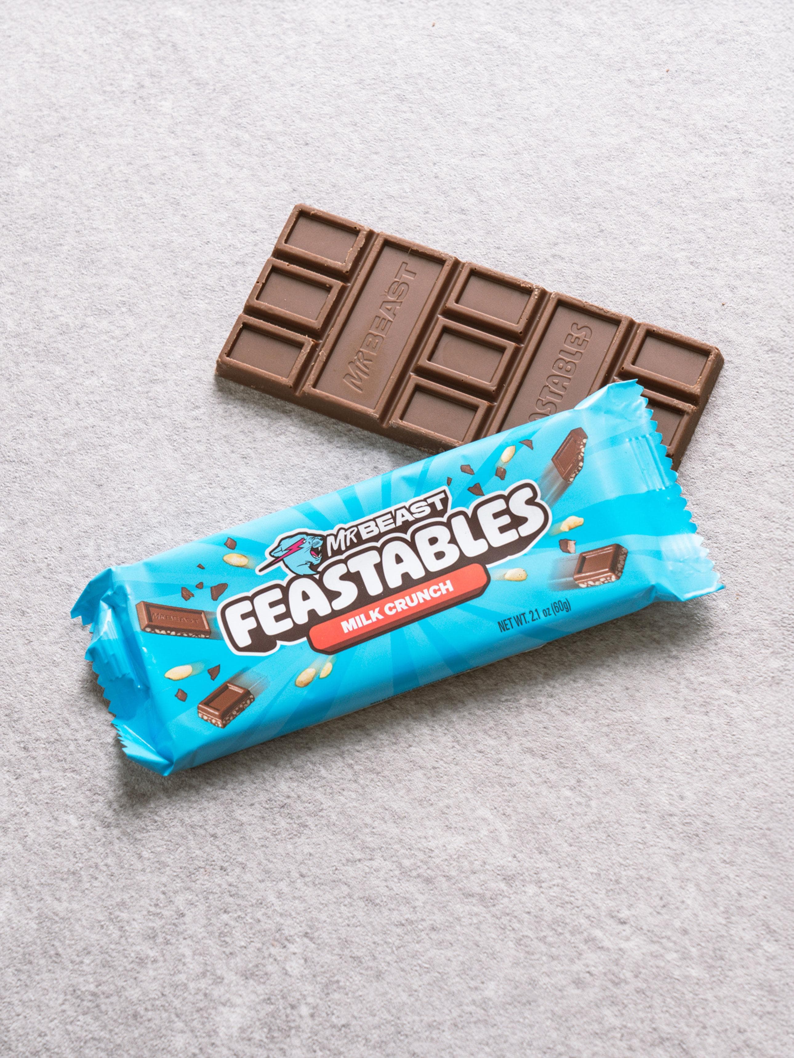 Feastable Czekolada Mleczna z Chrupkami 60g