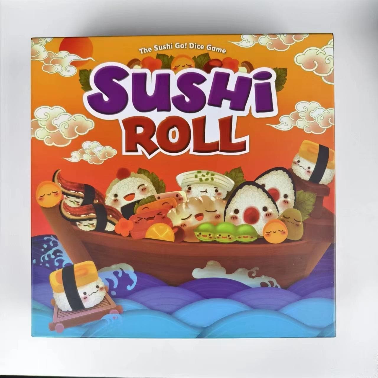 Wersja angielska SUSHI GO!  IMPREZA!  Roll Sushi Dice Dog Party Tabletop Radosna gra imprezowa