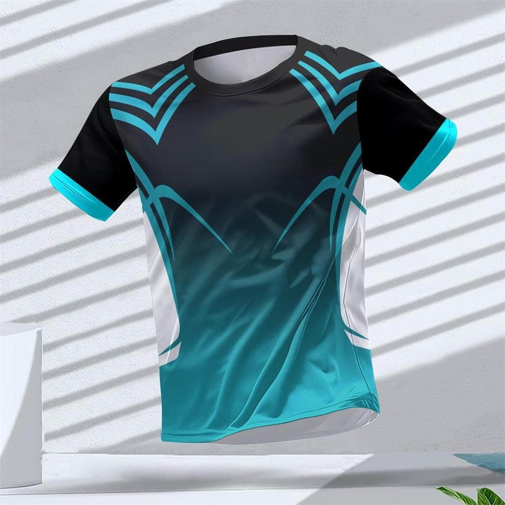 Koszulka męska Gym Summer Quick Dry Breathable Outdoor Run Fitness Sports Short Sleeve Casual O-Neck Men Gym Sportswear T-shirt XL