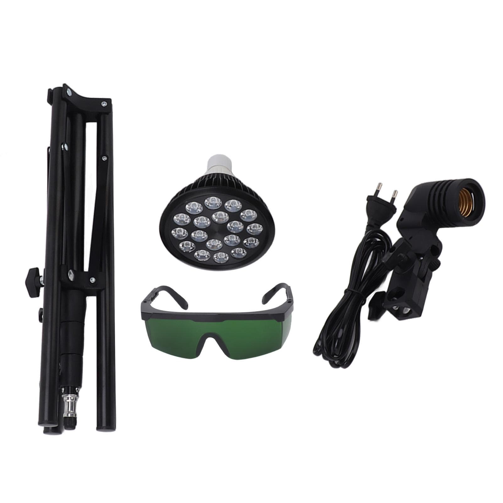 Lampa opalająca 460nm, światło słoneczne, lampa opalająca, regulowany statyw, 54W, 100?240V z żarówkami dla