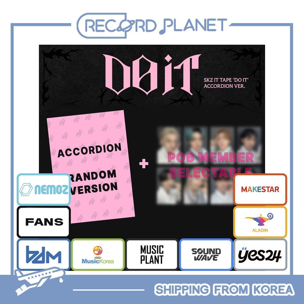 [POB DO WYBORU] Stray Kids - SKZ IT TAPE [DO IT] (AKORDEON WER.)