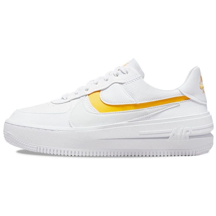 Nike Air Force 1 PLT.AF.ORM Białe Ochra Damskie Sneakersy Summit-White DJ9946-102 cm