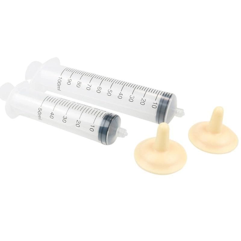 2 sztuk wyczyść Baby/Pet strzykawka doustna do mleka medycyna opieka noworodka narzędzie do karmienia zwierząt domowych dla kotka Puppy mleko
