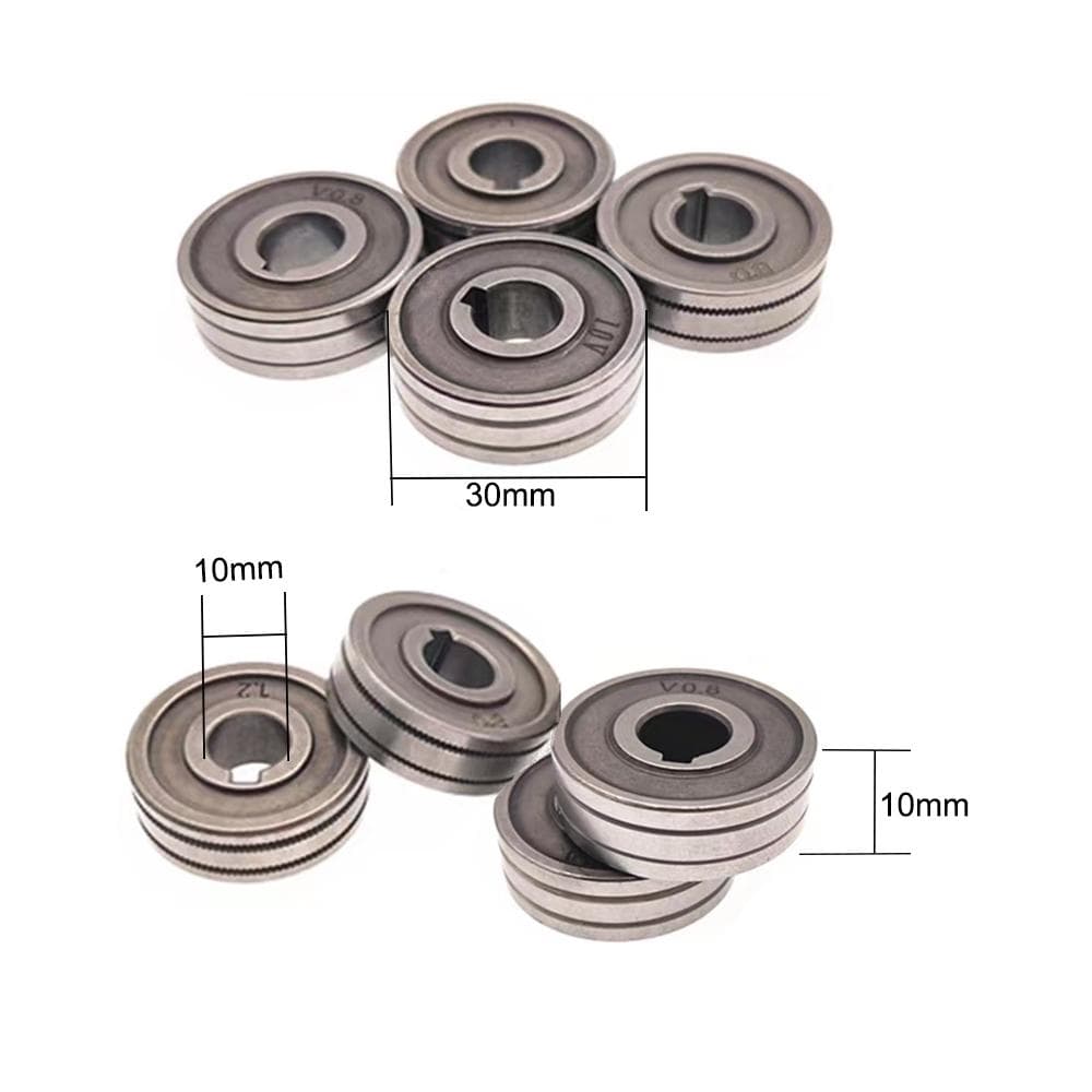 Rolka podająca drut Podajnik spawalniczy Rolka VU Radełkowany rowek 0,6 mm 0,8 mm 1,0 mm Stalowy aluminiowy topnik MIG
