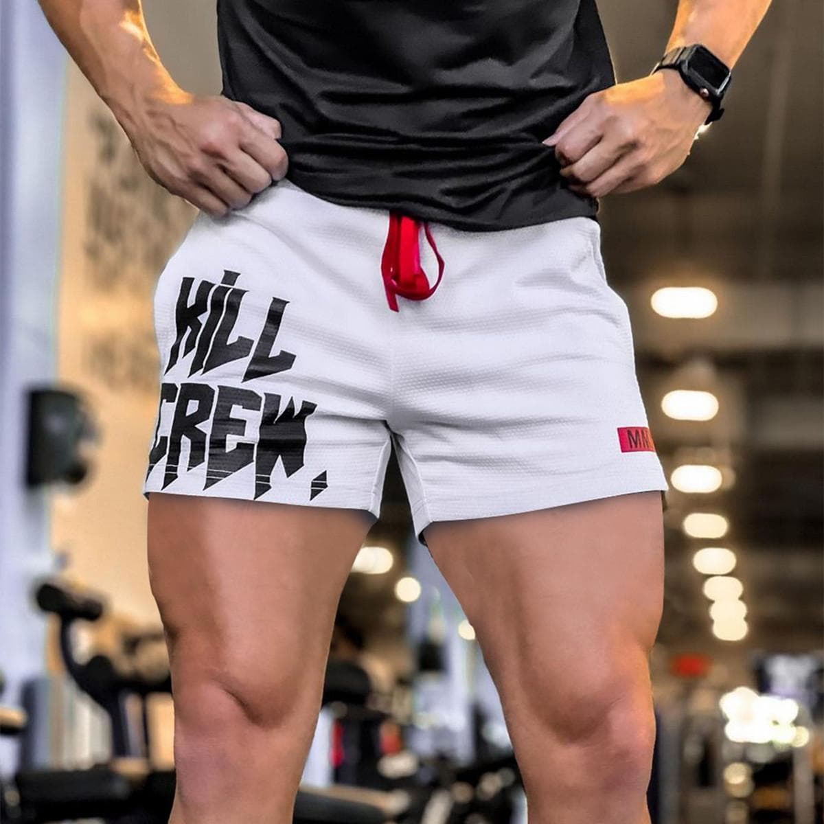Letnie spodenki sportowe do kulturystyki męskie dorywczo szybkoschnące bermudy Gym Fitness Running spodnie treningowe męskie plażowe kąpielówki