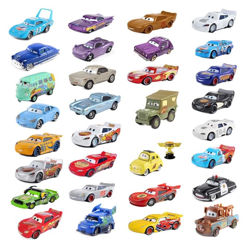 Pixar Auta 3 Zabawki Zygzak McQueen Mack Wujek Kolekcja 1:55 Pojazdów Odlewanych Stopowy Model Samochodu Zabawka Dla Dzieci Prezenty