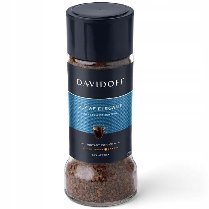 Davidoff Decaf Kawa Rozpuszczalna Bezkofeinowa 100G