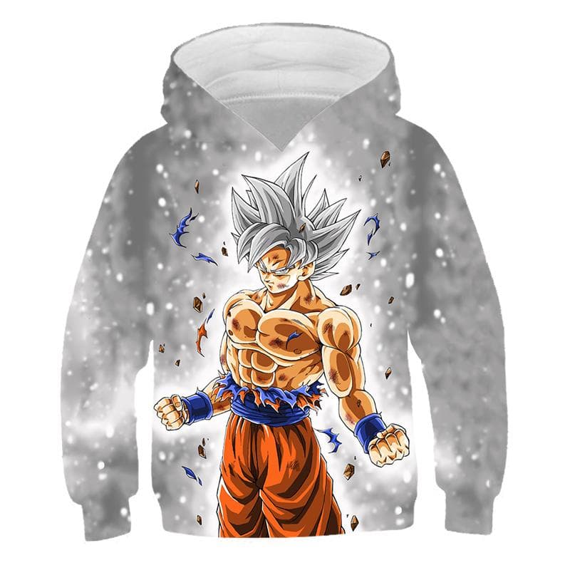 Bluzy Dragon Ball Z 2025 dla dzieci Bluzy Goku Ubrania dla niemowląt na jesień Nowa odzież dziecięca Bluzy dla dzieci Bluza 3D Vegeta cm