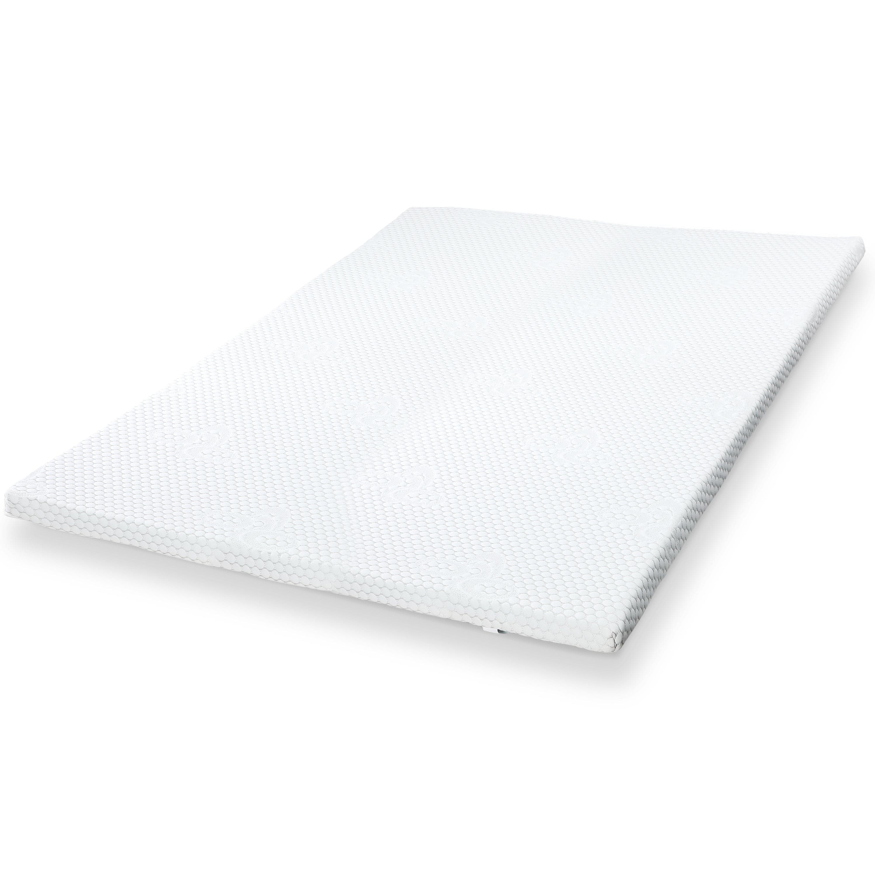 The White Stone Nakładka na materac z pianki memory | Korektor materaca 6 cm biały