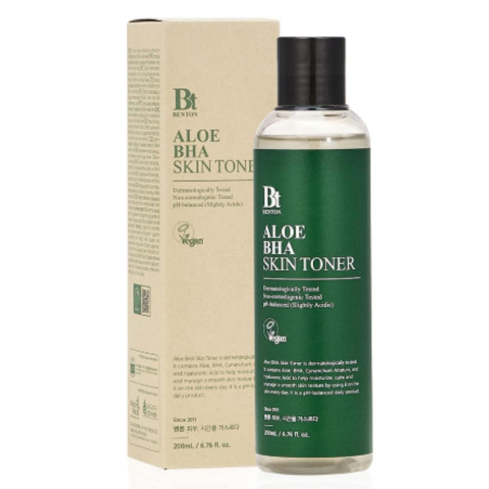 Benton Aloe BHA Tonik do twarzy 200 ml – Delikatny tonik złuszczający i łagodzący