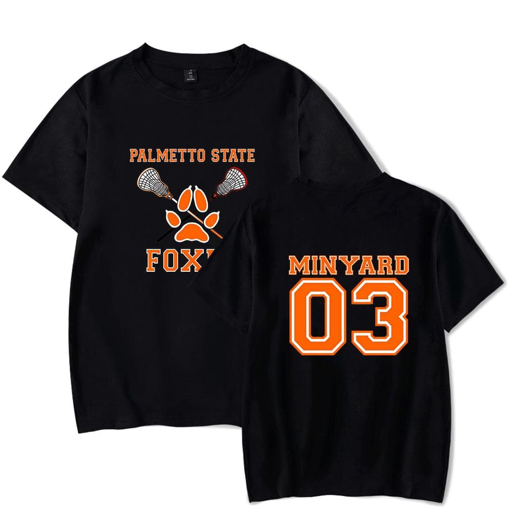 Nowość The Foxhole Court Palmetto State Foxes koszulka damska Merch Top Cosplay członek WILDS JOSTEN bawełniana koszulka dla mężczyzn koszulki