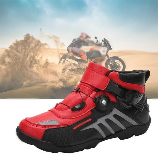 Motocyklowe buty jeździeckie Rider Four Seasons Off-roadowe buty motocyklowe Wyścigowe krótkie buty Zimowy sprzęt motocyklowy cm czarny