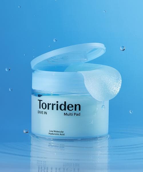 Torriden Płatki Wielofunkcyjne z Niskocząsteczkowym Kwasem Hialuronowym 160ml 80 Sztuk
