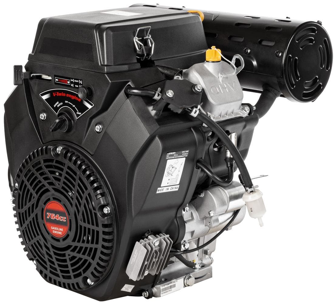 Silnik Loncin Lc2V80Fd-A Spalinowy Benzynowy V-Twin V2 27 Km Dwucylindrowy Wał Poziomy Walcowy 25,4 Mm Loncin 2V80 Motor Honda ,Vanguard , Briggs ,