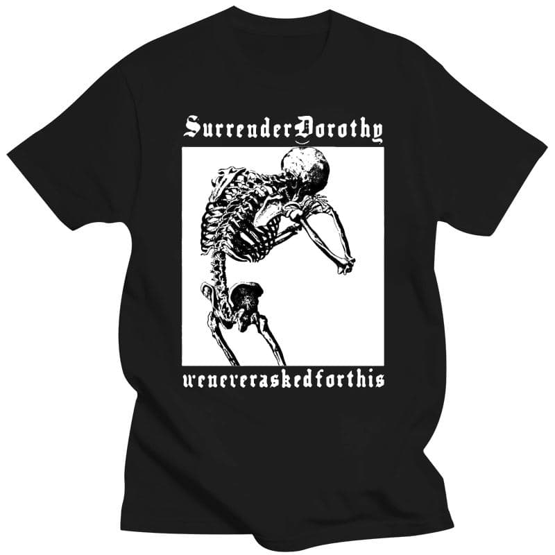 Oficjalna koszula Bones Team Sesh Surrender Dorothy 2023, czarny przedruk cm